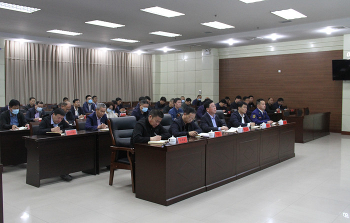 我市组织收听收看全省安全生产电视电话会议